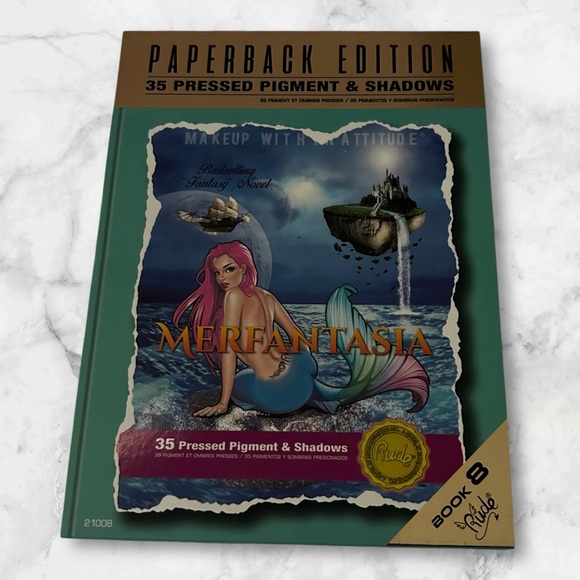 Rude Marfantasia Book 8 - 35 Pressed Pigment & Shadows # 38108 New In Box - Picture 3 of 4